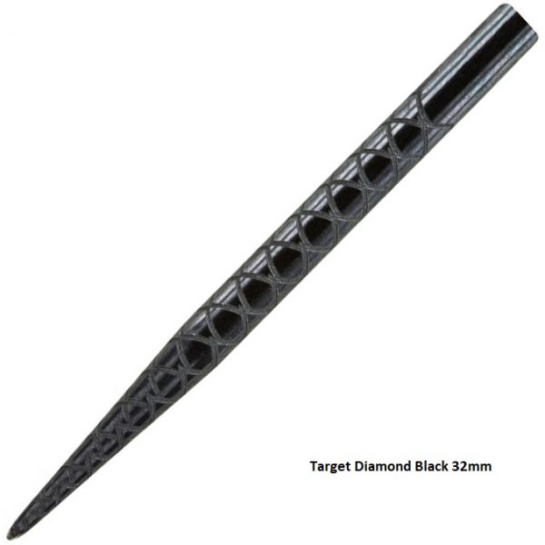 Target Steel Point - Diamond Pro Point - 32mm Black
