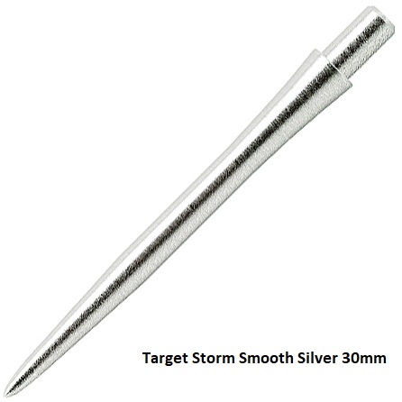 Target Steel Point - Storm Smooth - 30mm Silver