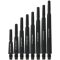 Cosmo Fit Carbon Normal Spinning Dart Shafts - Black