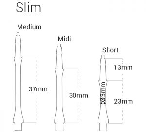 harrows clic slim shaft dimensions