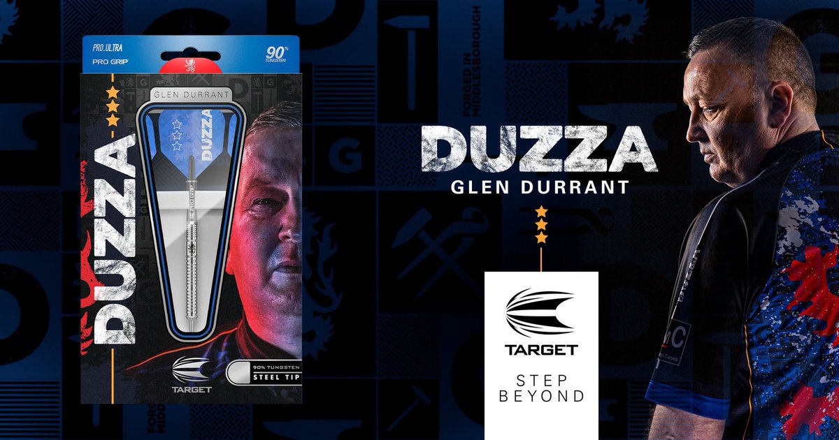 Target Darts Unisexs Glen Durrant Gen 1 Steel Tip Darts 24g Natural 